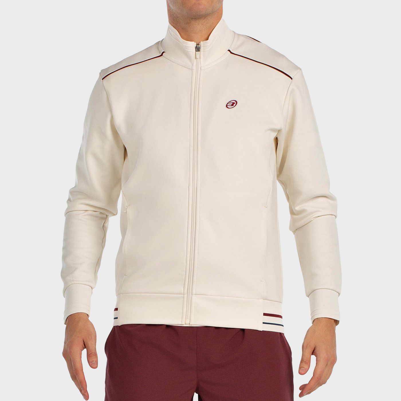 SWEATSHIRT BULLPADEL ABADIN ECRU