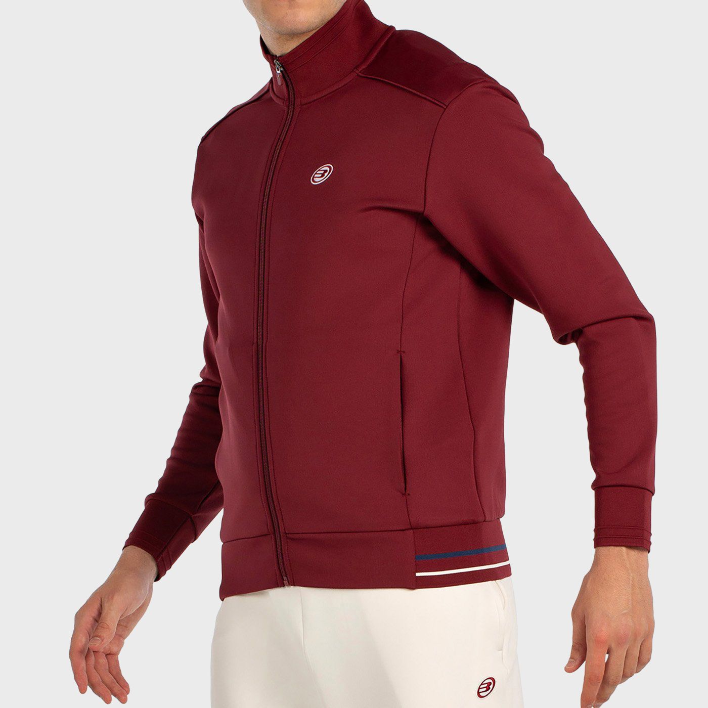 FELPA BULLPADEL ABADIN BORDEAUX