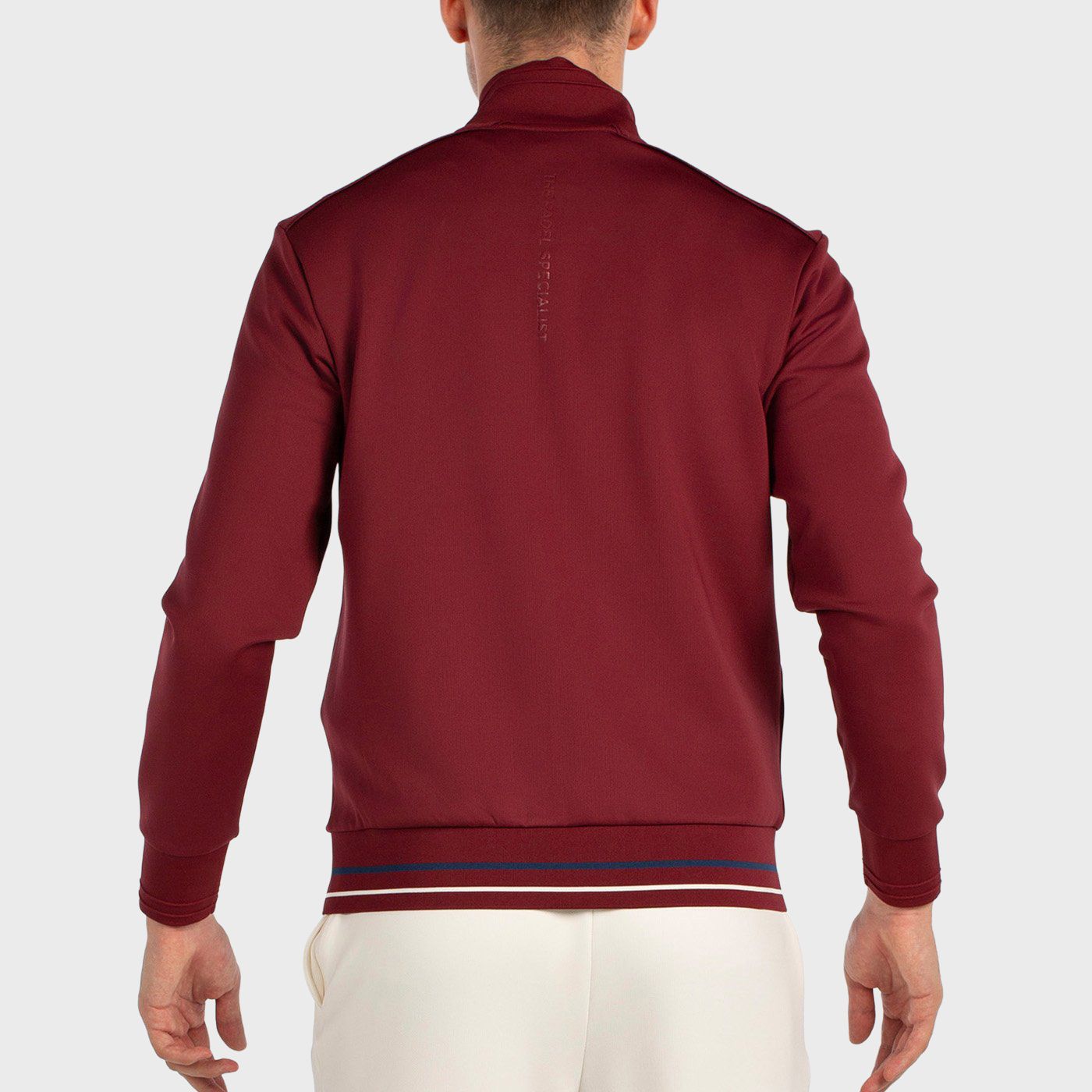 SWEAT-SHIRT BULLPADEL ABADIN BORDEAUX
