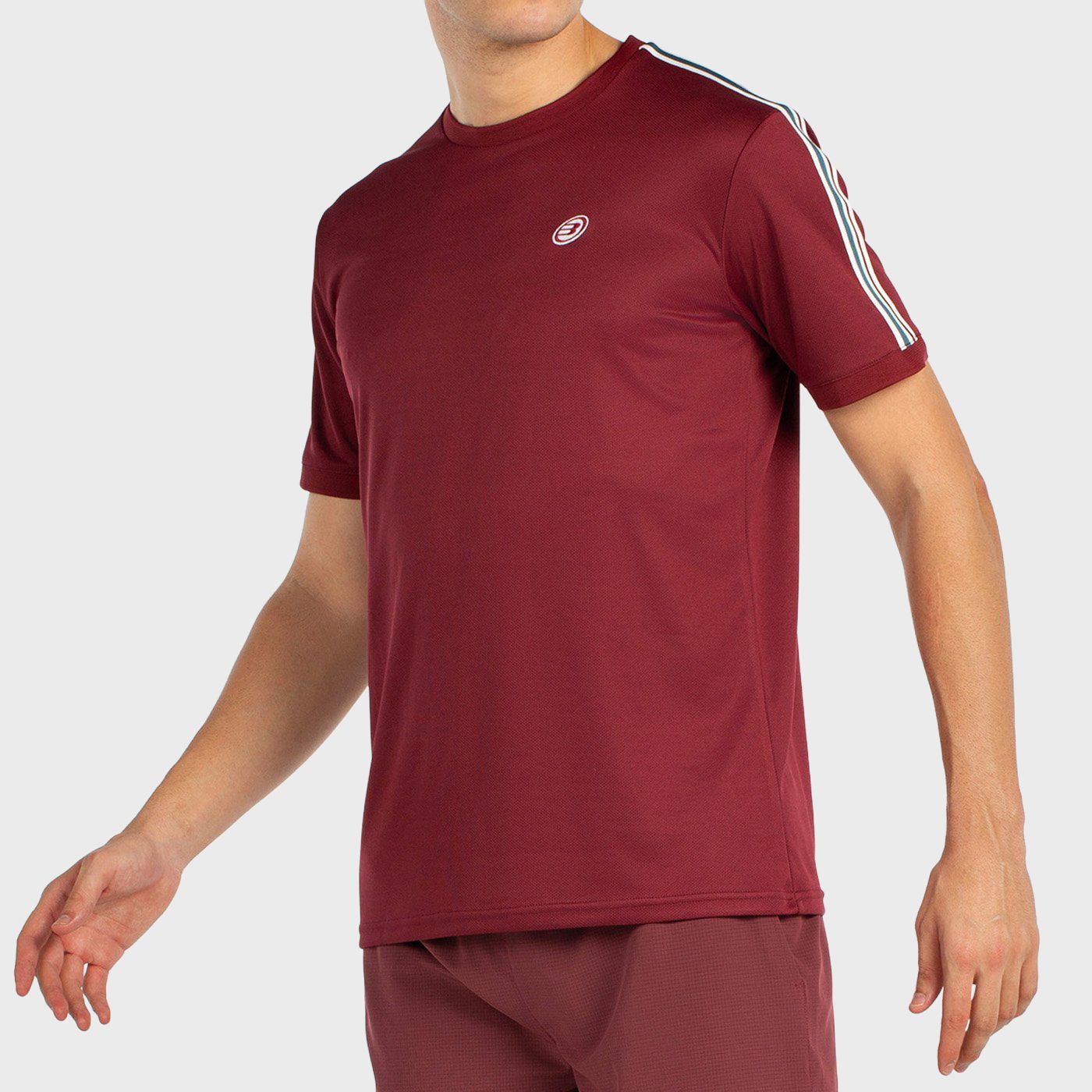 T-SHIRT BULLPADEL ALDER BORDEAUX