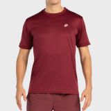 tienda de padel Madrid, tienda de padel online, tienda de padel españa, tienda de padel en linea, CAMISETA BULLPADEL ALDER VINO 