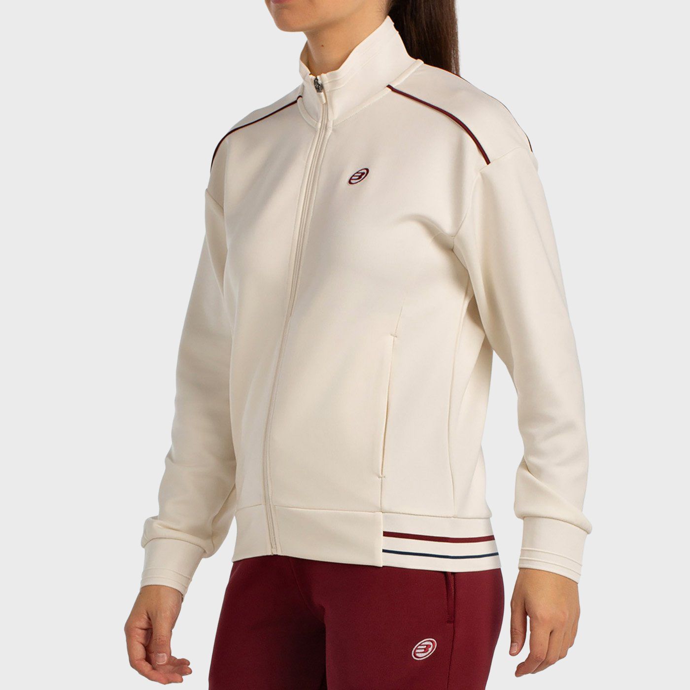tienda de padel Madrid, tienda de padel online, tienda de padel españa, tienda de padel en linea, SUDADERA BULLPADEL ALSA CRUDO