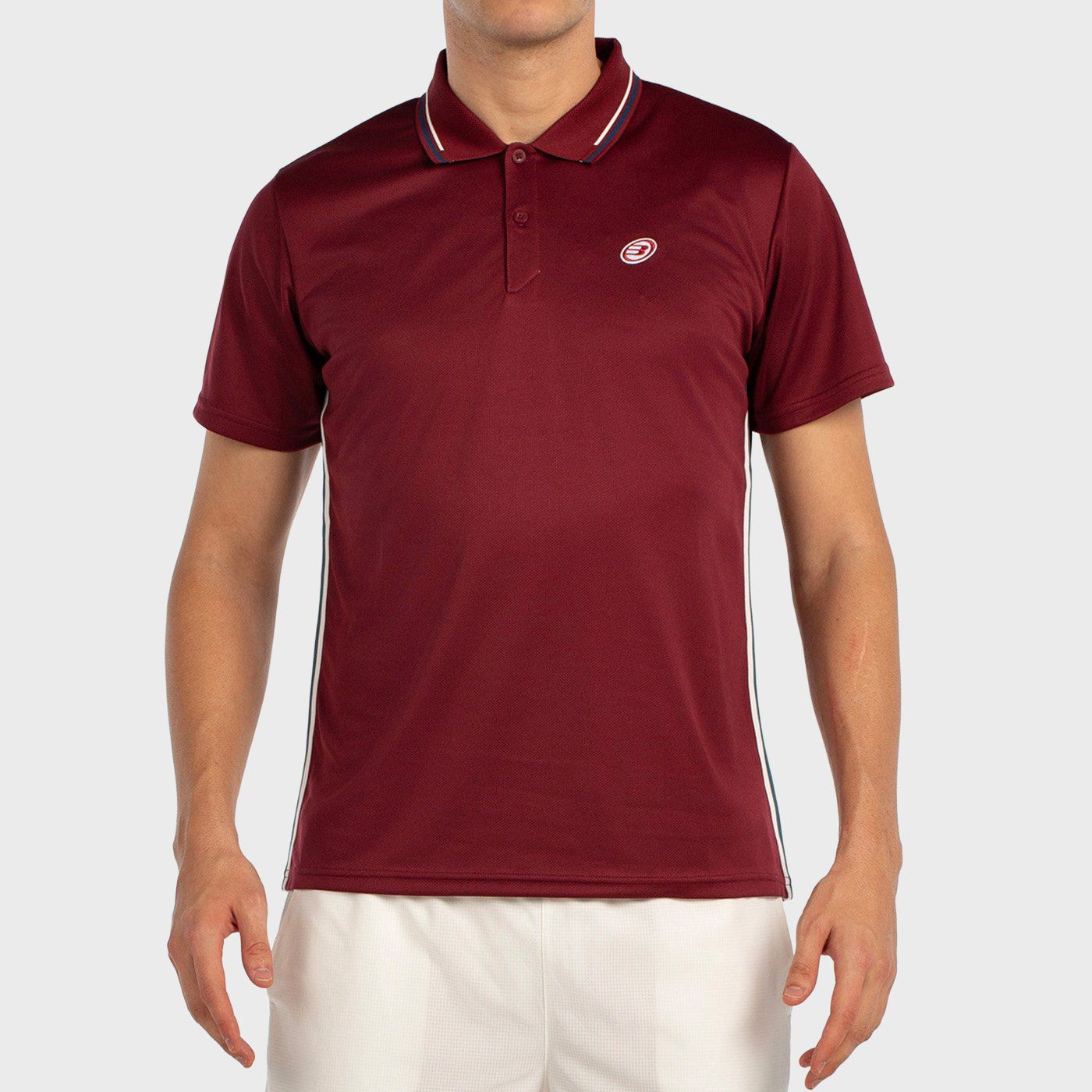 POLO T-SHIRT BULLPADEL ARBO BORDEAUX