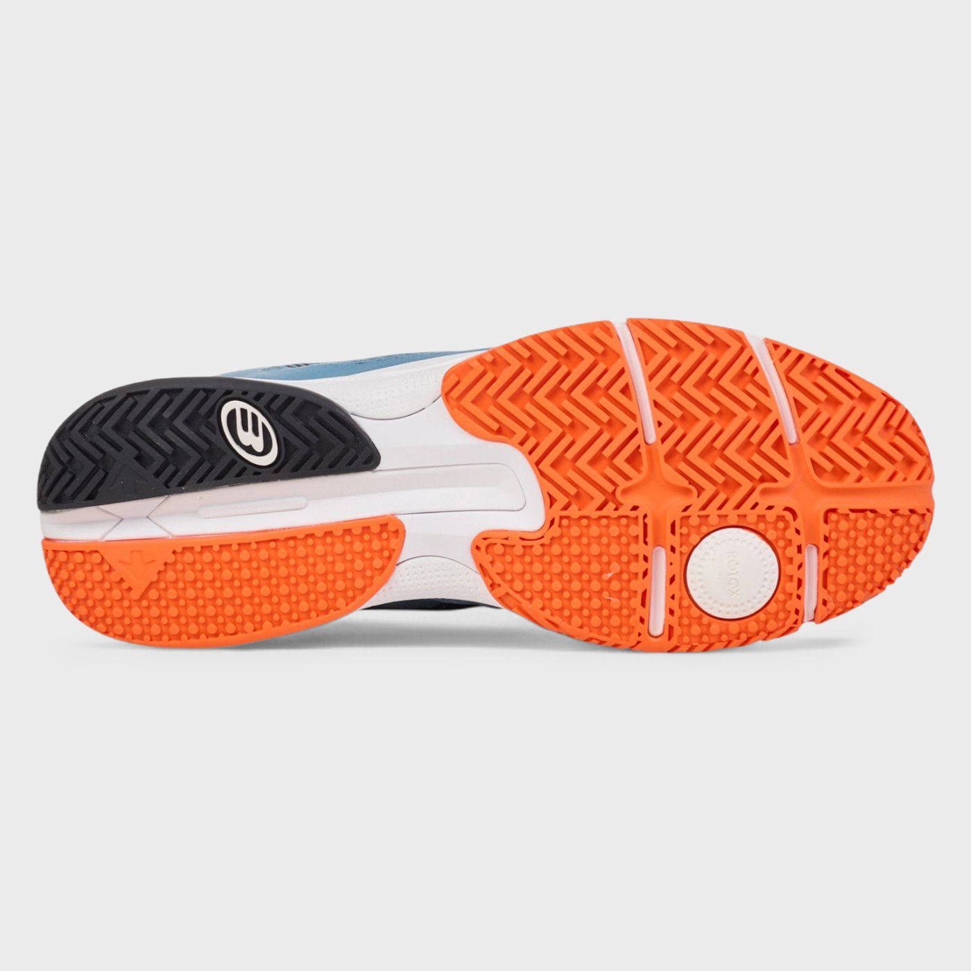 SCARPE BULLPADEL HYBRID FLY 25I BLU ACCIAIO
