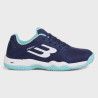 ZAPATILLA BULLPADEL INDIGA W 25I AZUL CELESTE