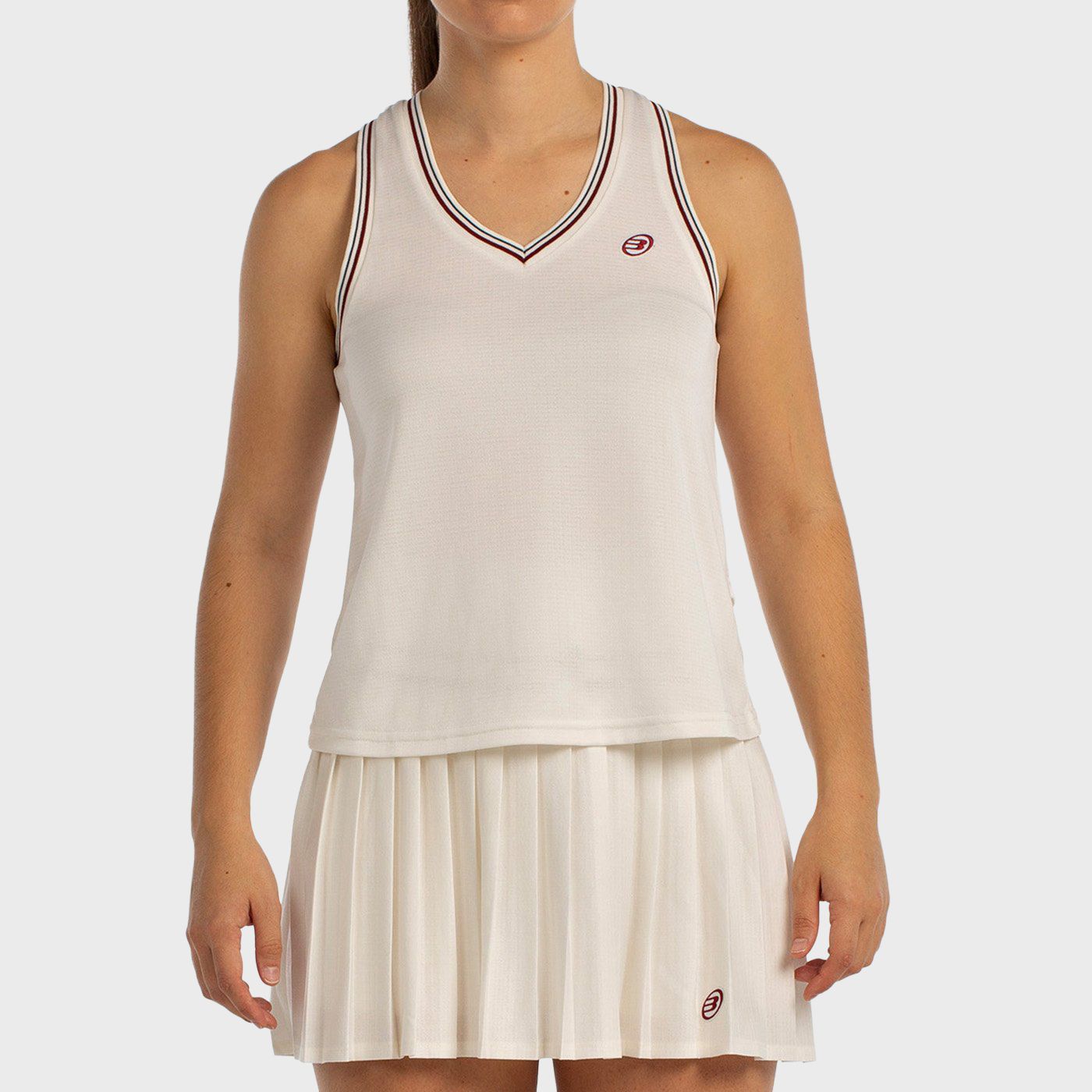 T-SHIRT BULLPADEL AZA ECRU