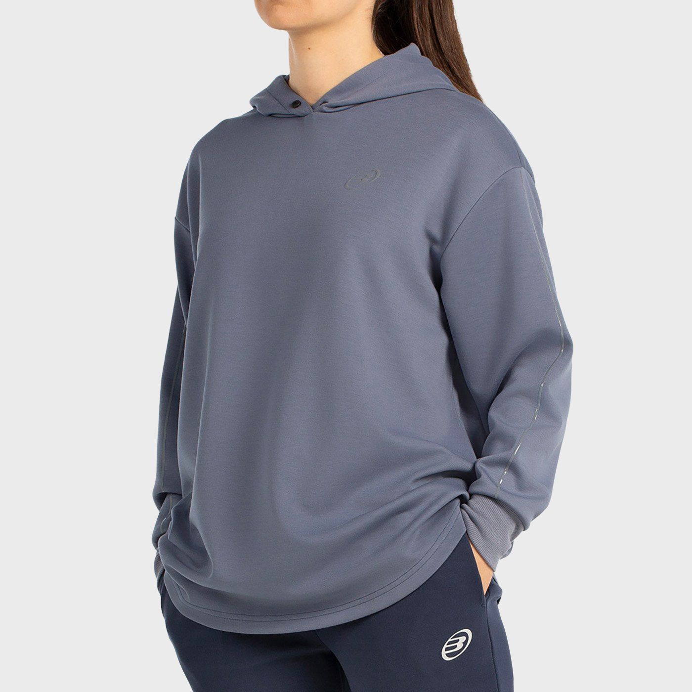BULLPADEL BATIR WASHED BLUE SWEATSHIRT