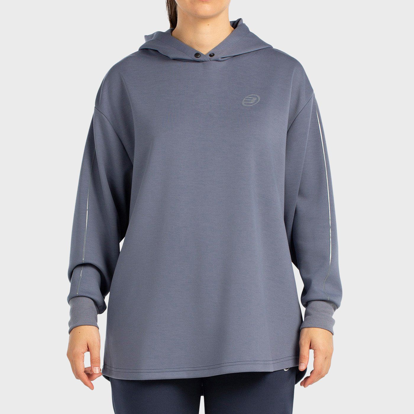 FELPA BULLPADEL BATIR BLU LAVATO