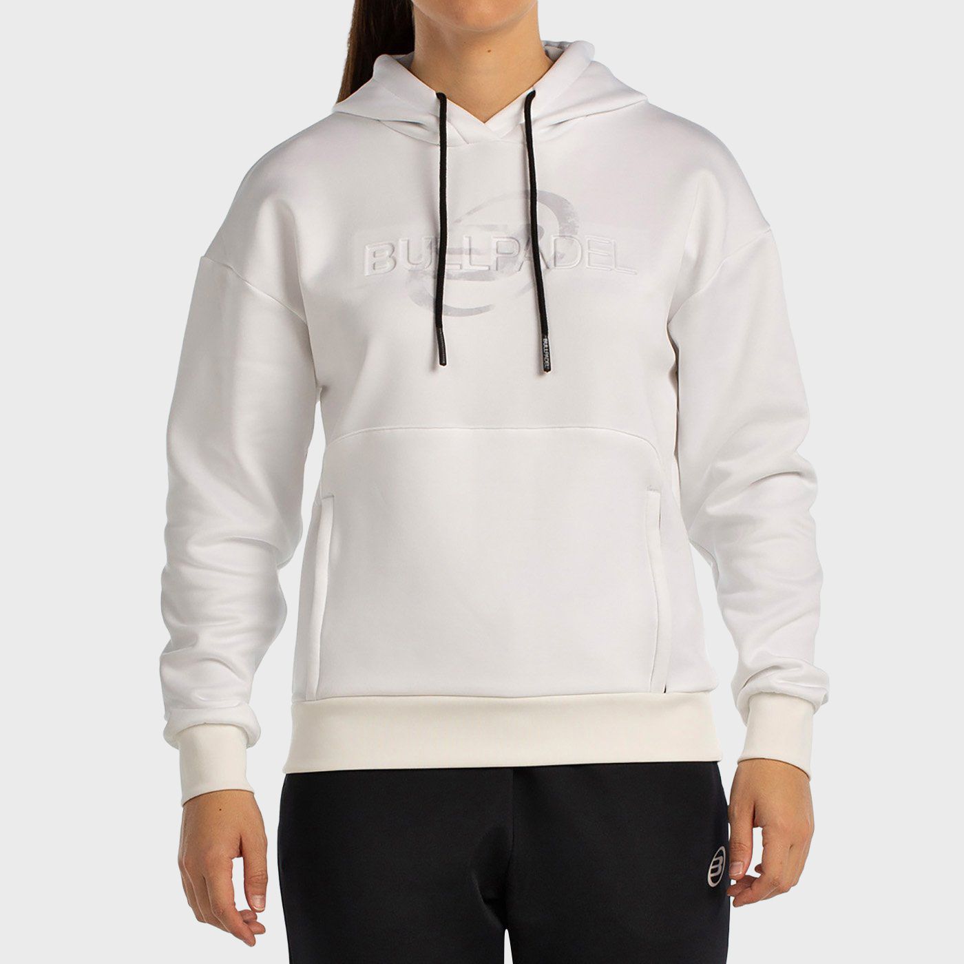 BULLPADEL BEFAS WHITE SWEATSHIRT