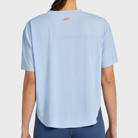T-SHIRT BULLPADEL BELVIS BLEU CIEL