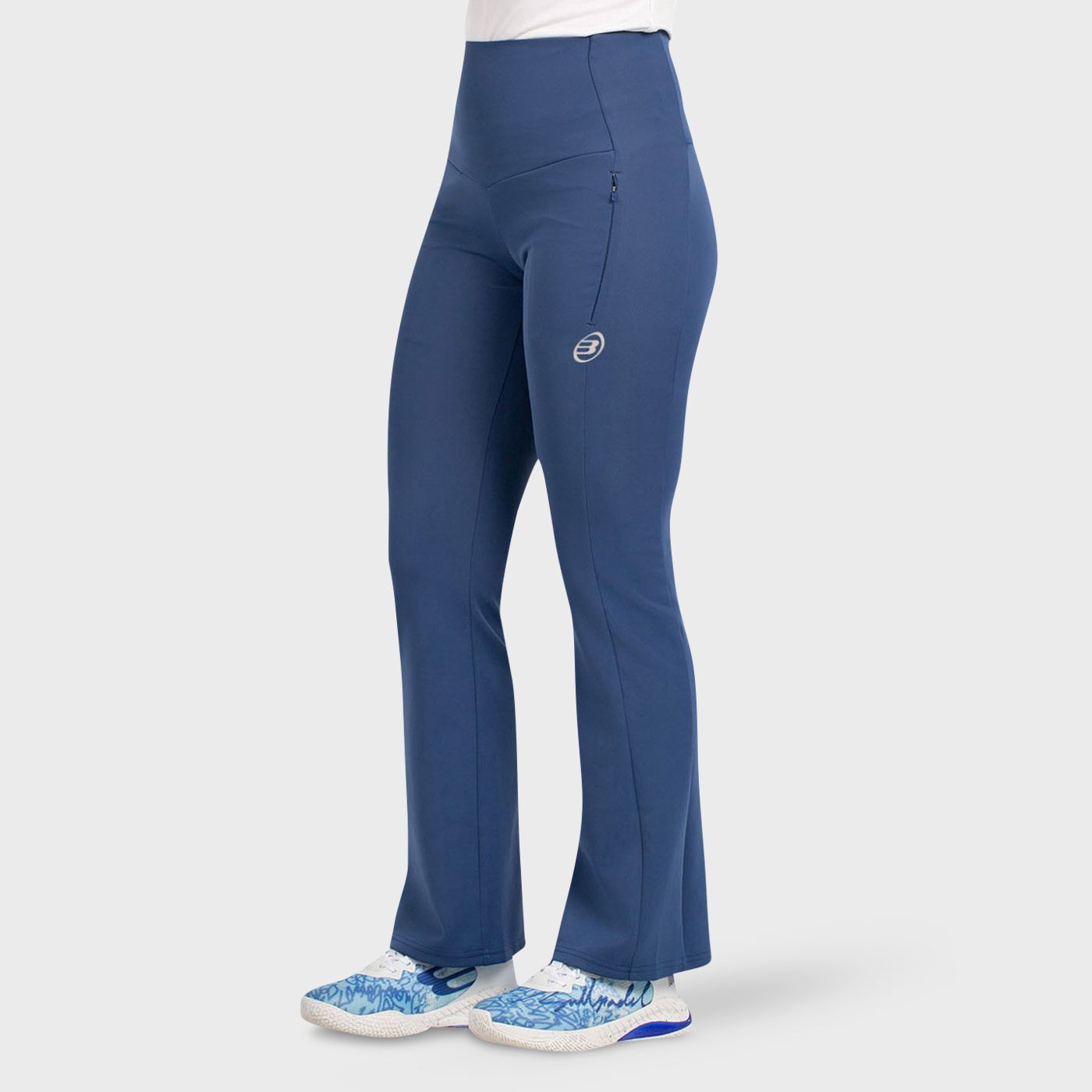 tienda de padel Madrid, tienda de padel online, tienda de padel españa, tienda de padel en linea, PANTALON BULLPADEL BILMO AZUL 