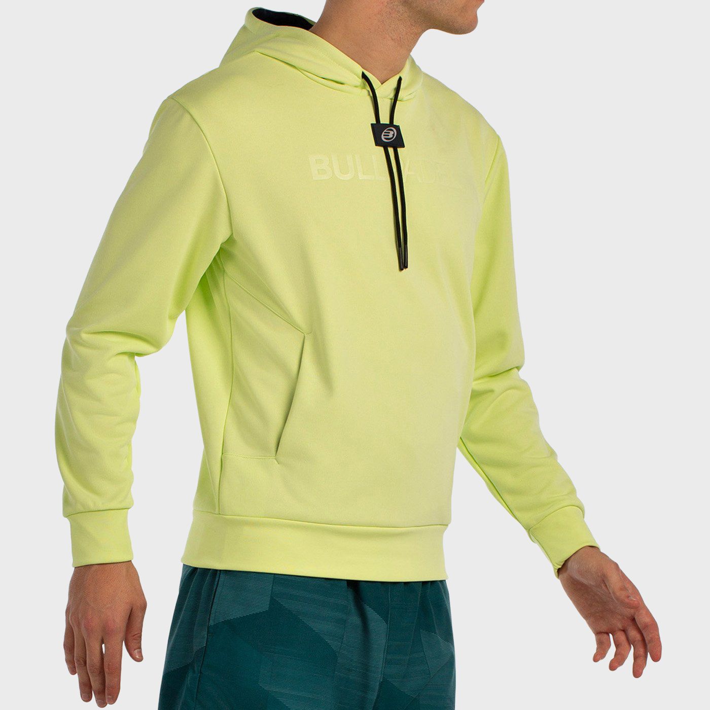 tienda de padel Madrid, tienda de padel online, tienda de padel españa, tienda de padel en linea, SUDADERA BULLPADEL BINEE LIMON