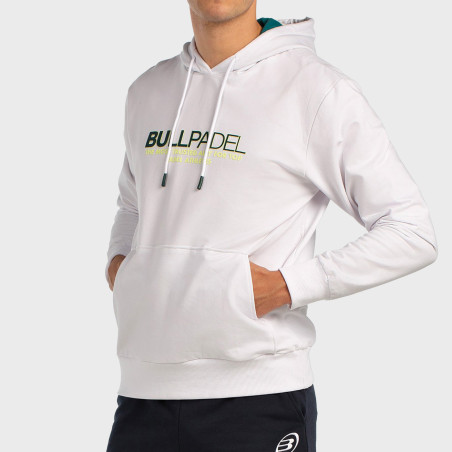 BULLPADEL BOYEN WHITE SWEATSHIRT