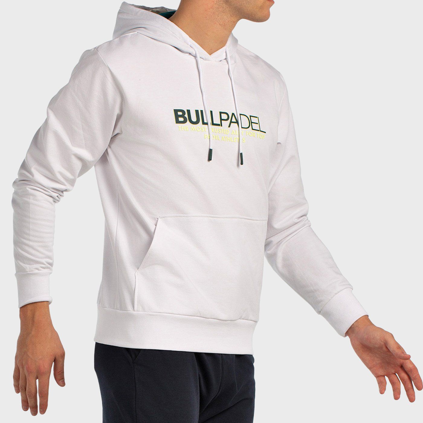 BULLPADEL BOYEN WHITE SWEATSHIRT
