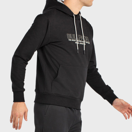 tienda de padel Madrid, tienda de padel online, tienda de padel españa, tienda de padel en linea, SUDADERA BULLPADEL BOYEN NEGRO