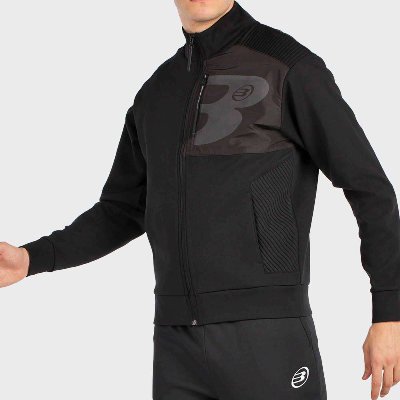 BULLPADEL BREEN BLACK SWEATSHIRT