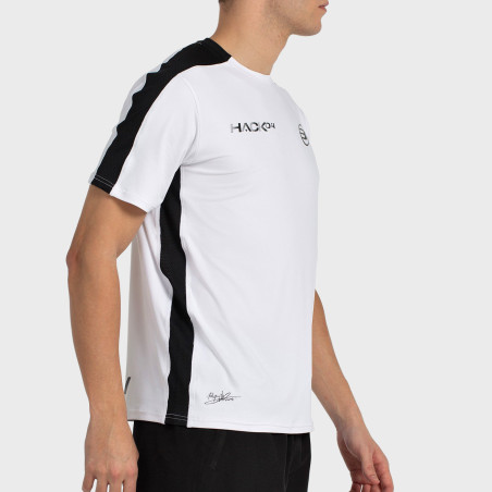 T-SHIRT BULLPADEL PAQUITO 25I BLANC
