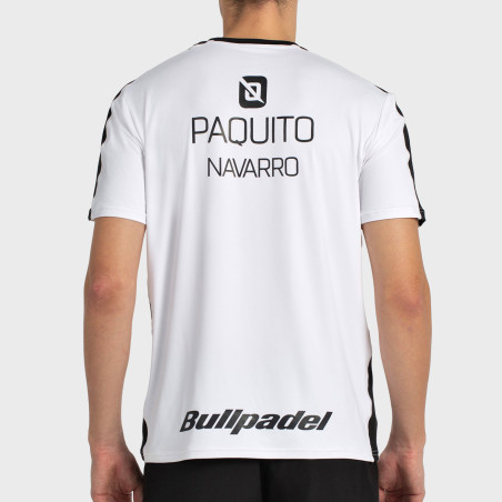 T-SHIRT BULLPADEL PAQUITO 25I BIANCO