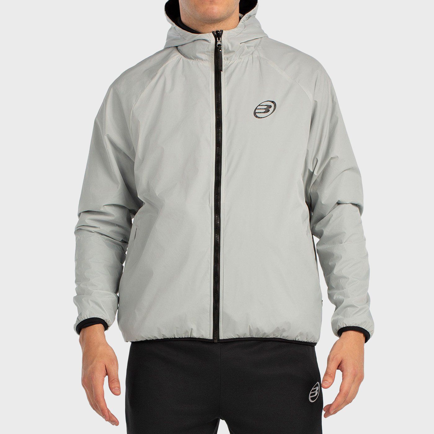 BULLPADEL BUCES BLACK/STONE JACKET