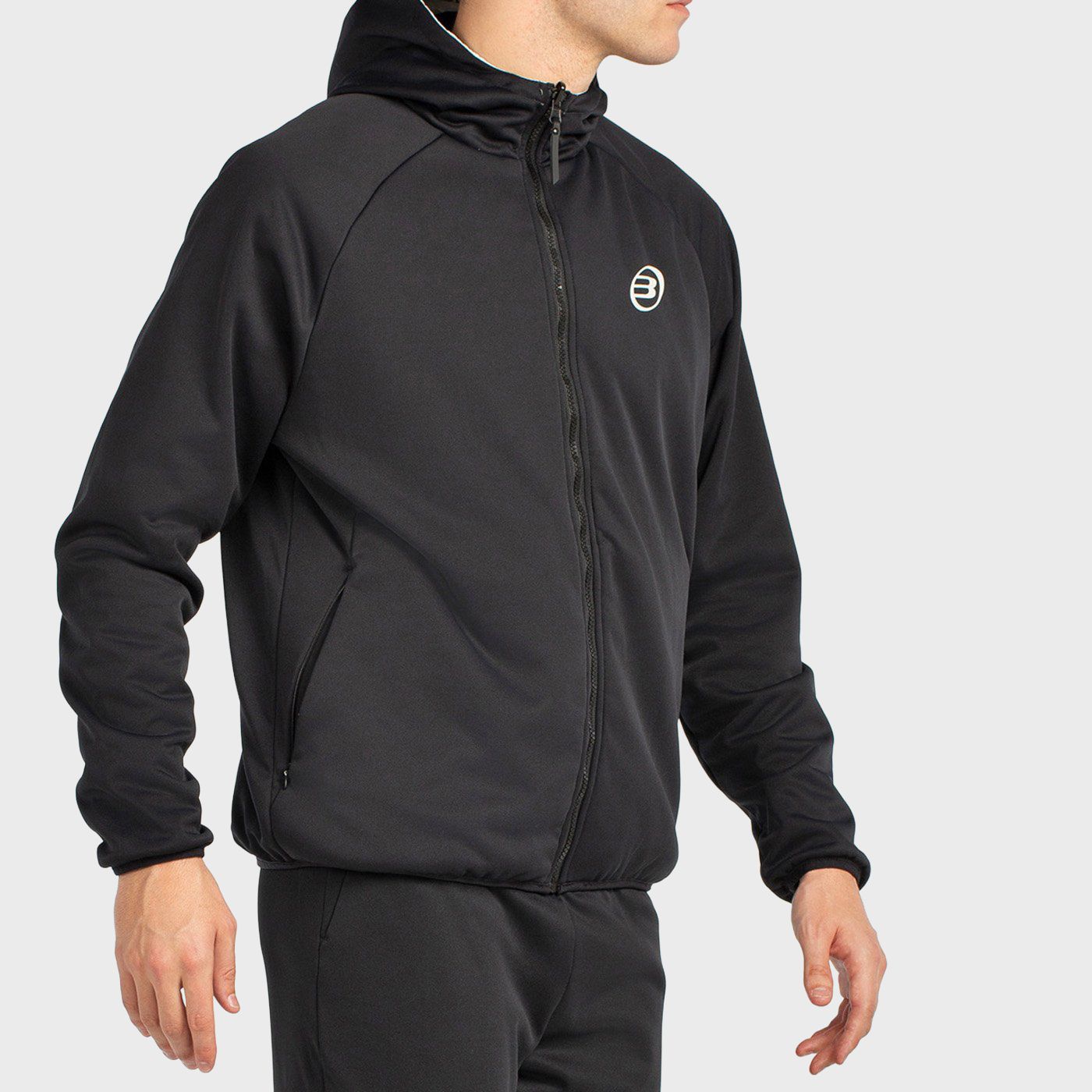 BULLPADEL BUCES BLACK/STONE JACKET