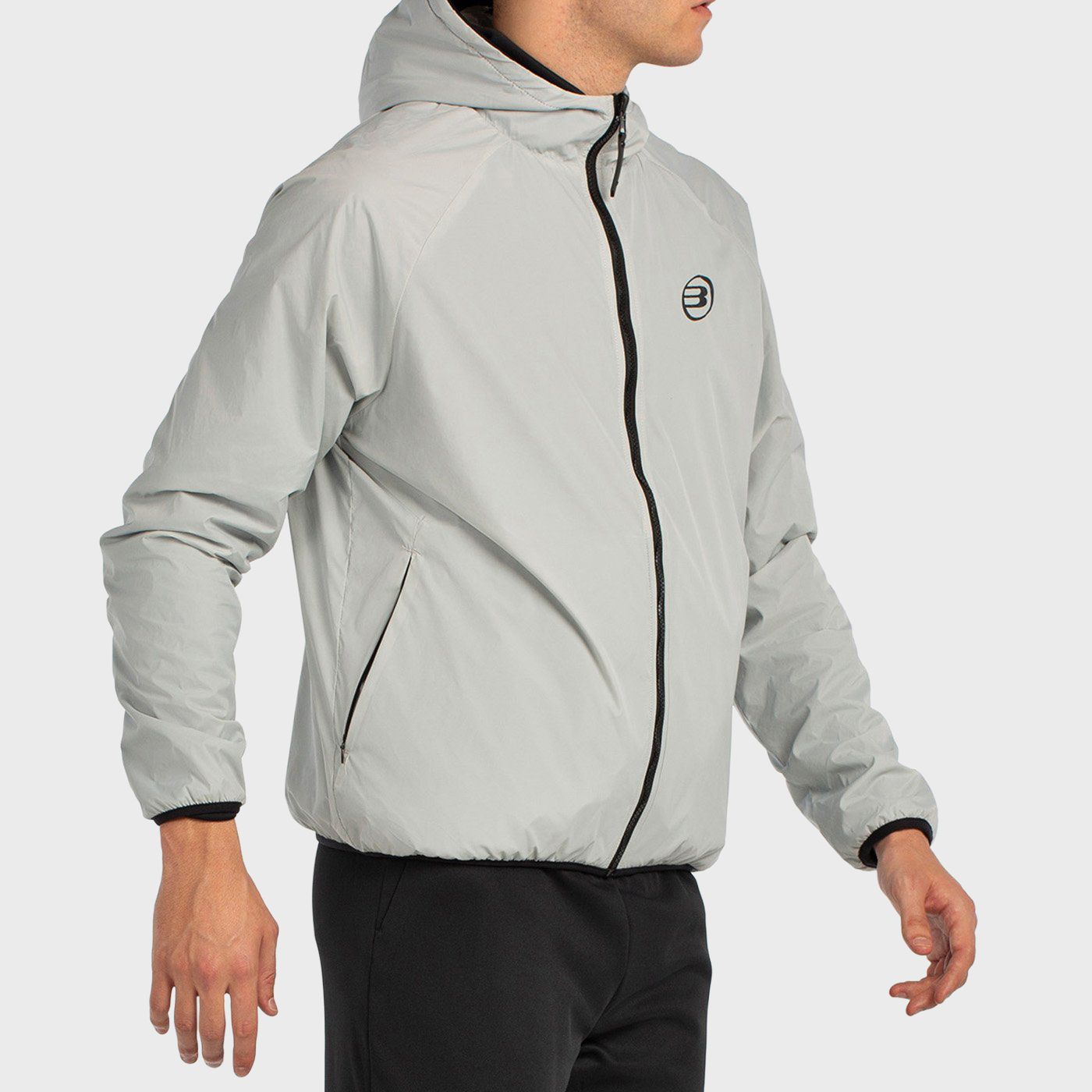 VESTE BULLPADEL BUCES NOIR/PIERRE