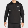 SUDADERA BULLPADEL BUZAS NEGRO
