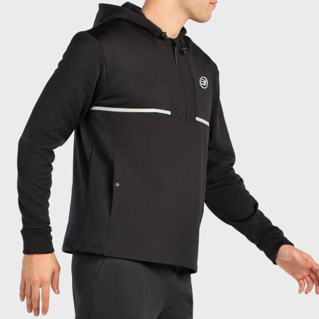 tienda de padel Madrid, tienda de padel online, tienda de padel españa, tienda de padel en linea, SUDADERA BULLPADEL BUZAS NEGRO