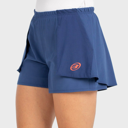 tienda de padel Madrid, tienda de padel online, tienda de padel españa, tienda de padel en linea, FALDA BULLPADEL CHALAN AZUL SO