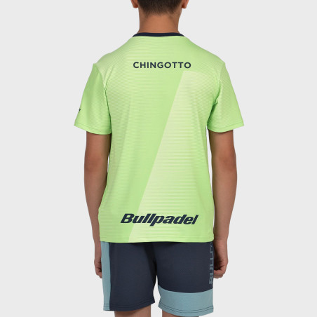 T-SHIRT BULLPADEL CHINGOTTO J 25I CITRON