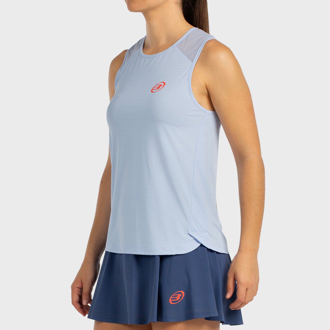 T-SHIRT BULLPADEL CONSO BLEU CIEL