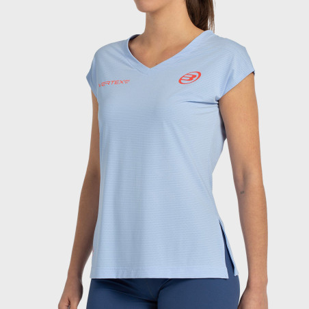 T-SHIRT BULLPADEL DELFI 25I BLEU CIEL
