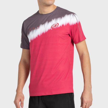 T-SHIRT BULLPADEL DI NENNO 25I IBISCO