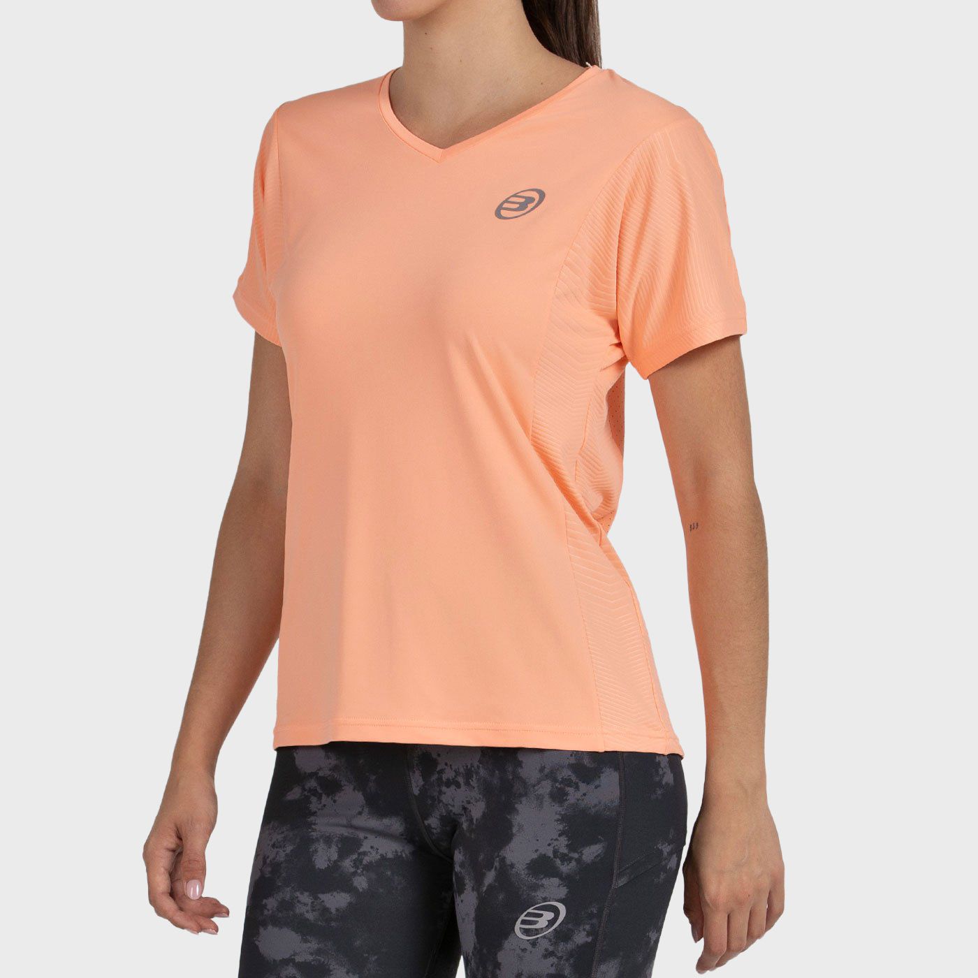 T-SHIRT BULLPADEL ECHES APRICOT