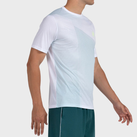 tienda de padel Madrid, tienda de padel online, tienda de padel españa, tienda de padel en linea, CAMISETA BULLPADEL LAGAR BLANC