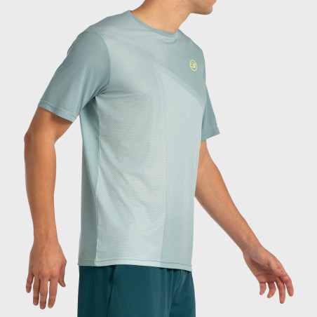 T-SHIRT BULLPADEL LAGAR BLEU VERT