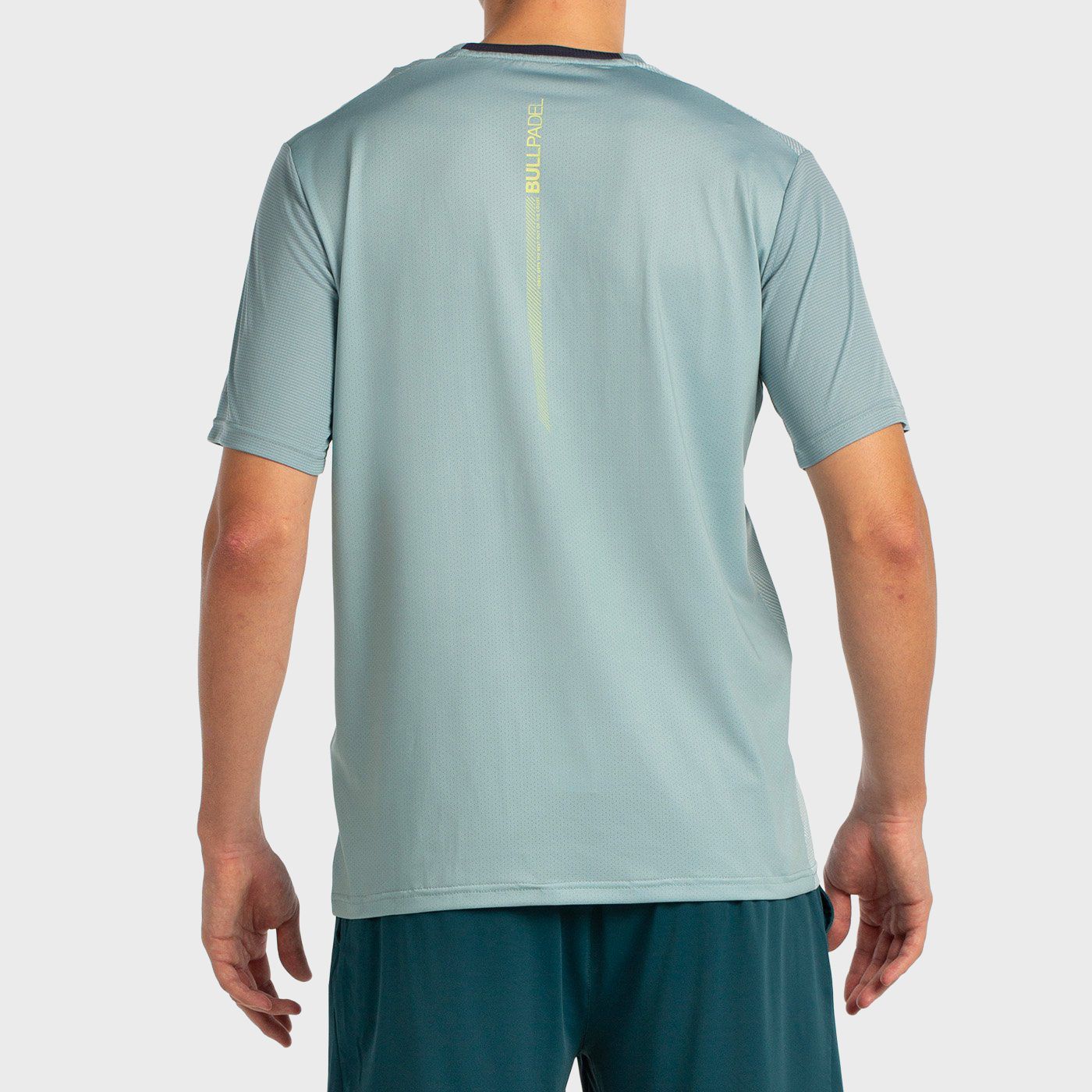 tienda de padel Madrid, tienda de padel online, tienda de padel españa, tienda de padel en linea, CAMISETA BULLPADEL LAGAR VERDE