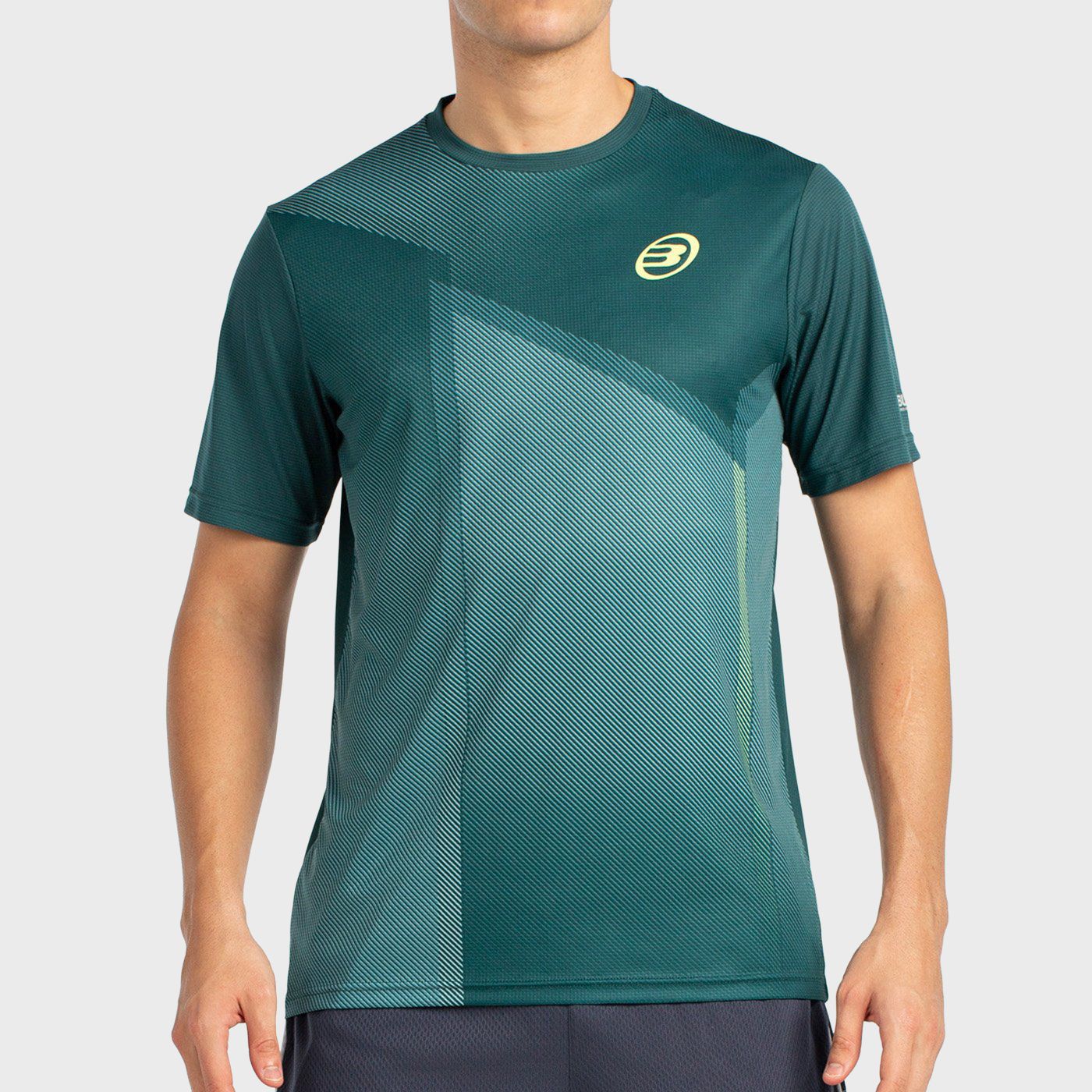 T-SHIRT BULLPADEL LAGAR VERT FONCÉ