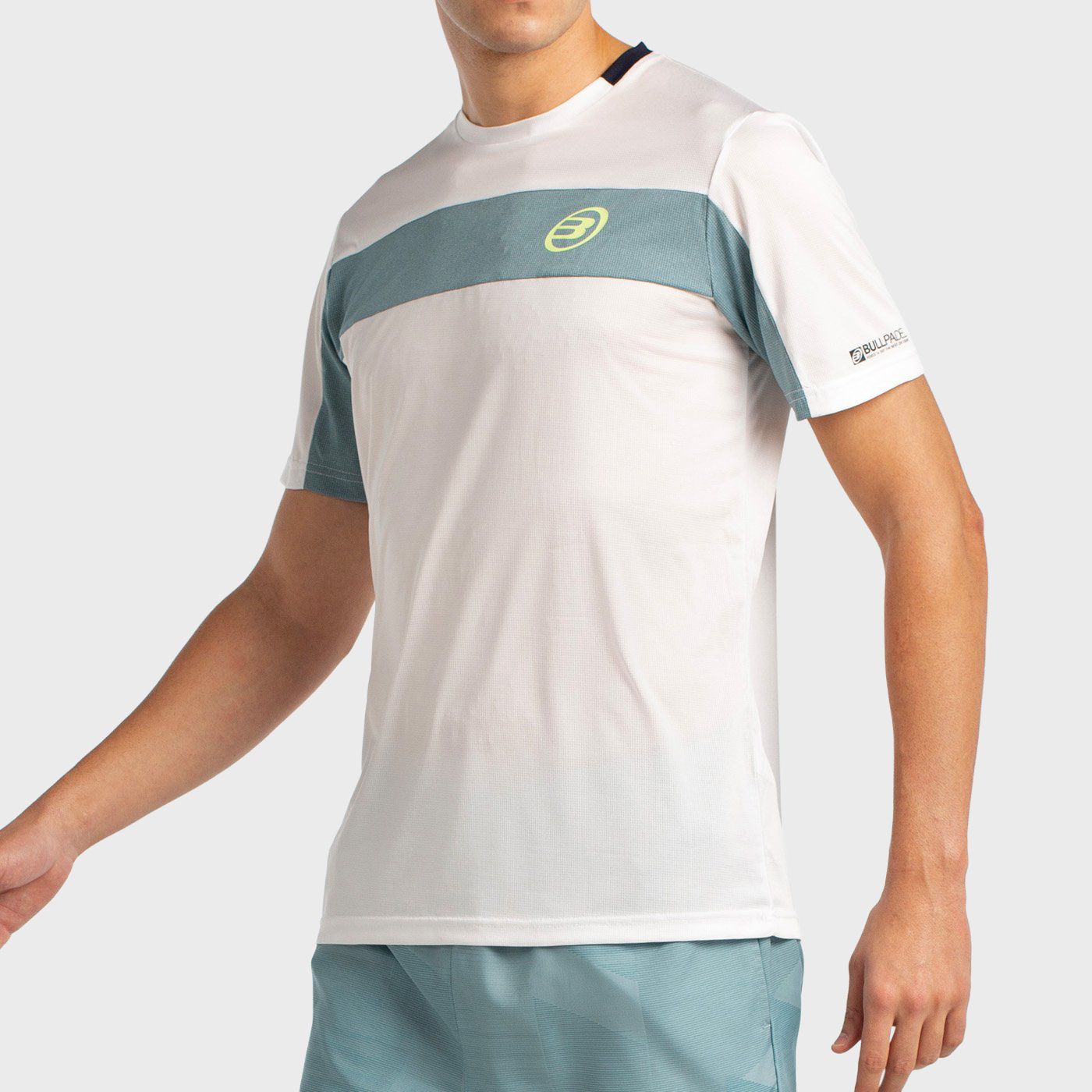 T-SHIRT BLANC BULLPADEL LIBIO