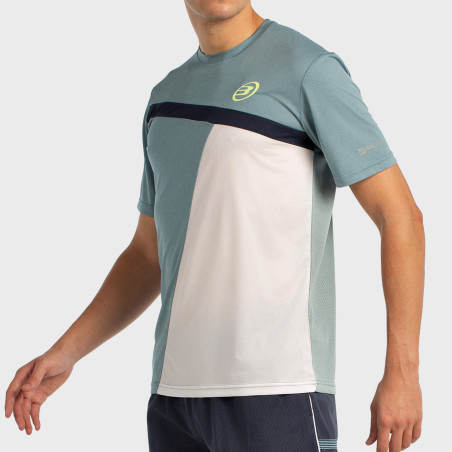 tienda de padel Madrid, tienda de padel online, tienda de padel españa, tienda de padel en linea, CAMISETA BULLPADEL LLEGA VERDE