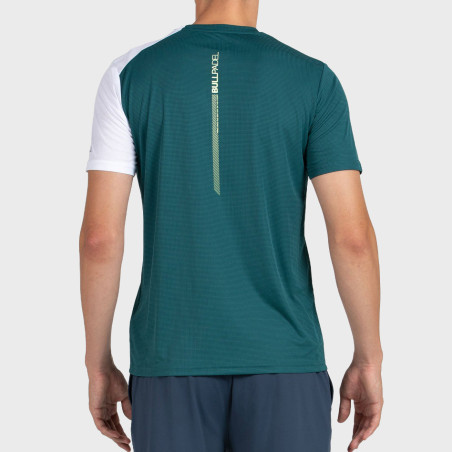 T-SHIRT BULLPADEL LLICO VERT FONCÉ