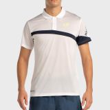 tienda de padel Madrid, tienda de padel online, tienda de padel españa, tienda de padel en linea, POLO BULLPADEL LUCIR BLANCO