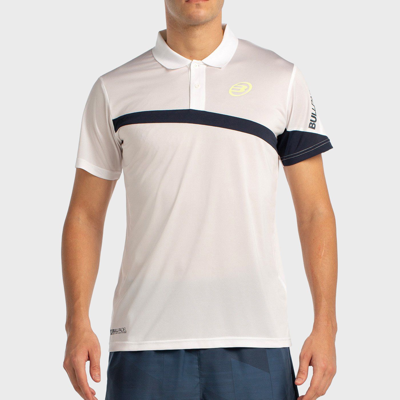 POLO BULLPADEL LUCIR BLANC