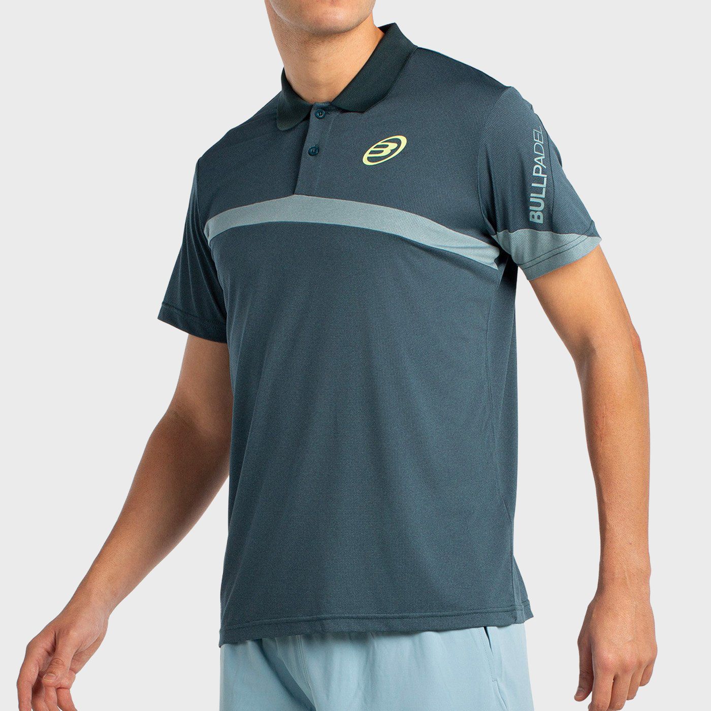 BULLPADEL LUCIR DARK GREEN VIGORE POLO SHIRT