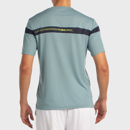 T-SHIRT BULLPADEL LYN BLEU VERT