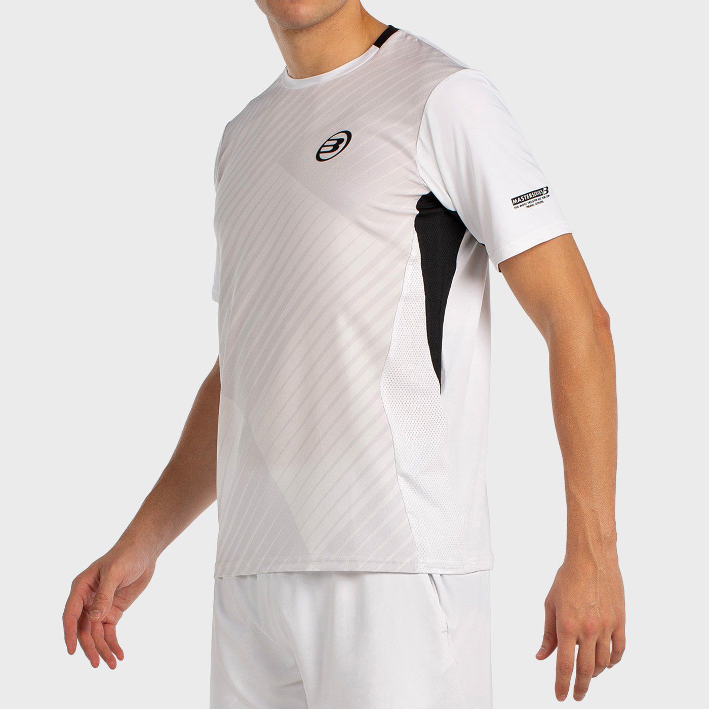 tienda de padel Madrid, tienda de padel online, tienda de padel españa, tienda de padel en linea, CAMISETA BULLPADEL MALMOK BLAN