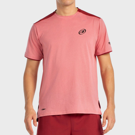 T-SHIRT BULLPADEL MARSIC MÉLANGE D'HIBISCUS