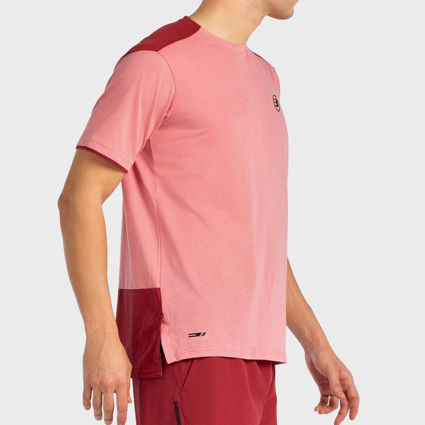 T-SHIRT BULLPADEL MARSIC MÉLANGE D'HIBISCUS