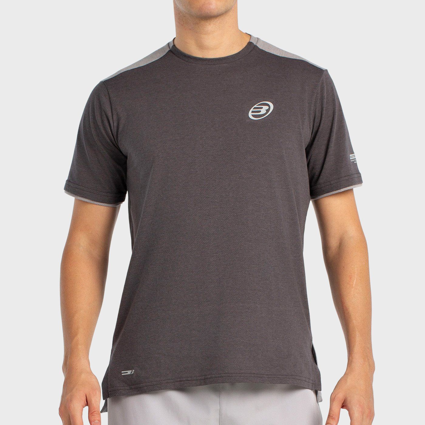 tienda de padel Madrid, tienda de padel online, tienda de padel españa, tienda de padel en linea, CAMISETA BULLPADEL MARSIC NEGR