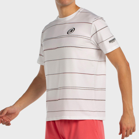 tienda de padel Madrid, tienda de padel online, tienda de padel españa, tienda de padel en linea, CAMISETA BULLPADEL MOANA BLANC