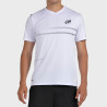 CAMISETA BULLPADEL MONTUNO BLANCO